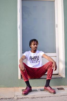 Plant Faced Clothing T-Shirt Plant Based Kanji Wit
