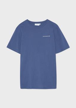 Hafendieb T-Shirt Logo Stick Blauw