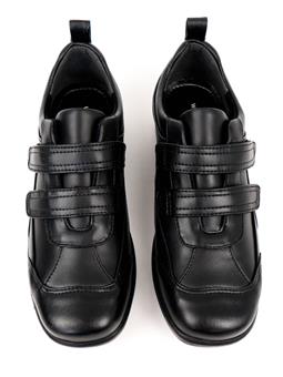 Will's Vegan Store Shoes Velcro Strap Black