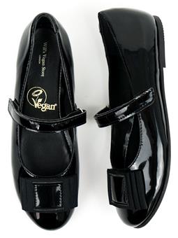 Will's Vegan Store Ballerinas Black
