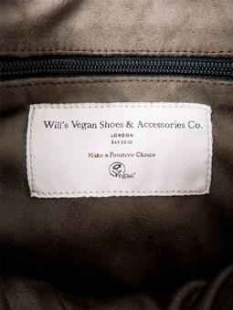 Will's Vegan Store Reporters Bag Black