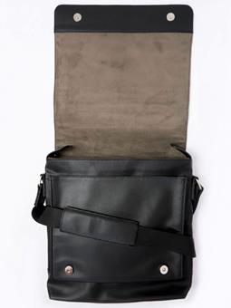 Will's Vegan Store Reporters Bag Black