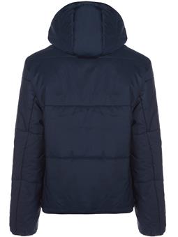 Will's Vegan Store Hooded Puffer Donkerblauw