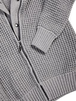 Will's Vegan Store Vest Wafel Grijs