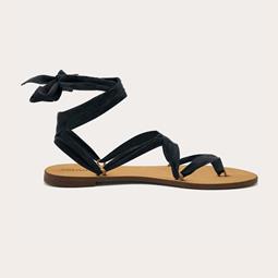 Rarámuri Sandalen Cancun Kinder Schwarz