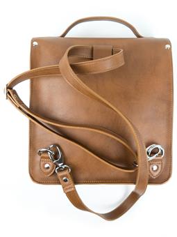 Will's Vegan Store Backpack Satchel Tan
