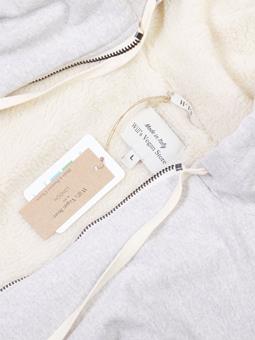 Will's Vegan Store Sweatvest Gevoerd Grijs