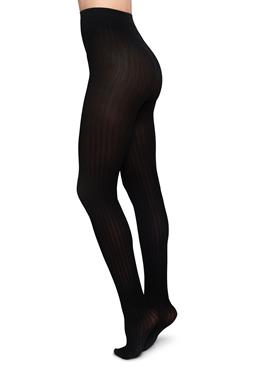 Swedish Stockings Alma Rippe Schwarz 60d