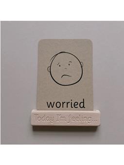 The Little Coach House Emotion Flashcards Stand