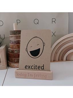The Little Coach House Emotion Flashcards Stand