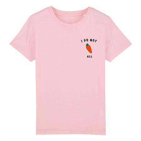 T-Shirt I Do Not Carrot All - Roze