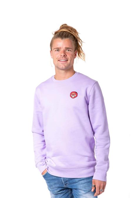 Sweater Bulan Kepala Lavendel