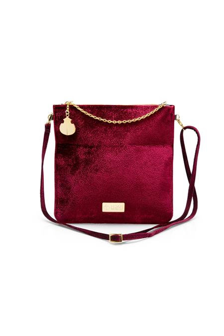 Clutch Padova Velvet - Wine