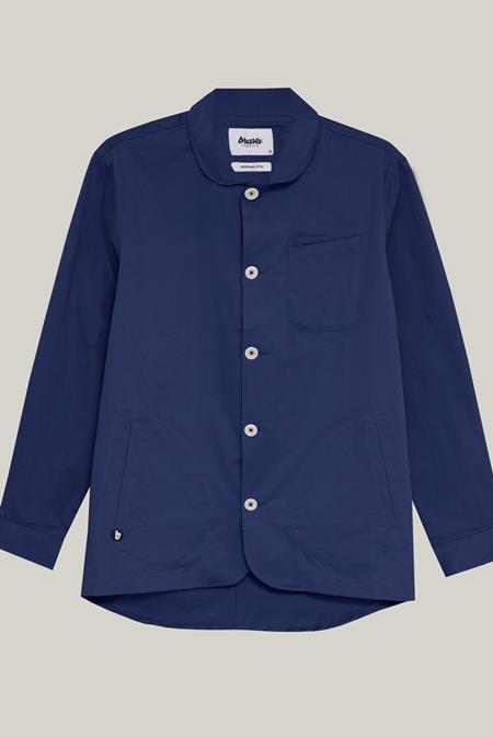 Lightweight Cotton Jacket Blue