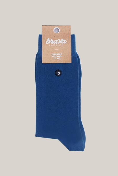 Organic Cotton Socks - Blue
