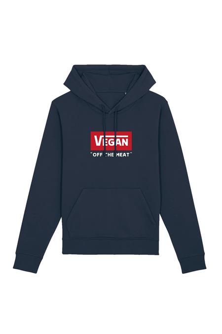 Hoodie OFF THE MEAT Blauw