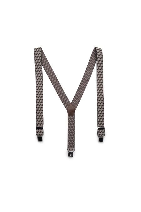 Suspenders Brown