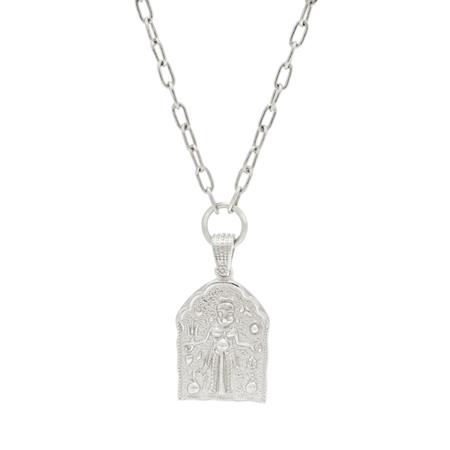Necklace Kali Amulet Pendant Silver