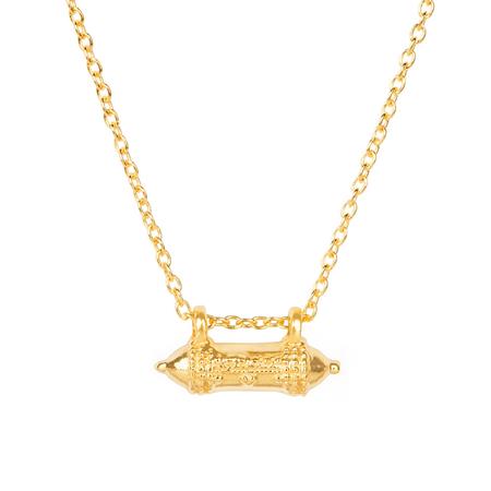 Necklace Floating Amulet Gold Plated