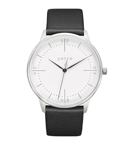 Horloge Aalto Zwart & Zilver