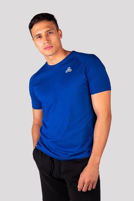 T-Shirt Performance Hêtre Bleu Cobalt