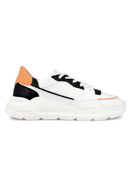 Goodall Sneaker Wit, Oranje & Zwart