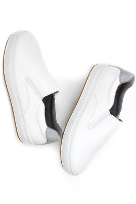 Slip-On Sneakers Ny White