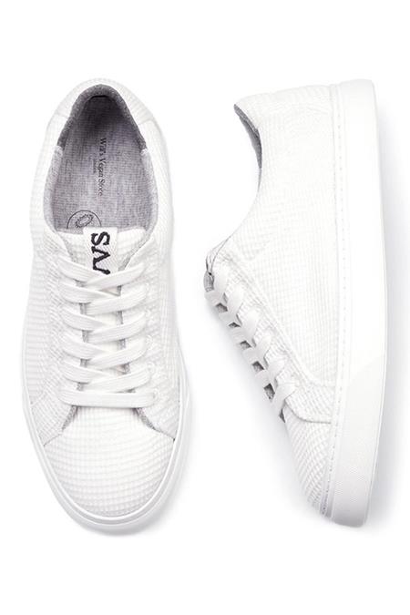 Sneakers Biodegradable Knit White