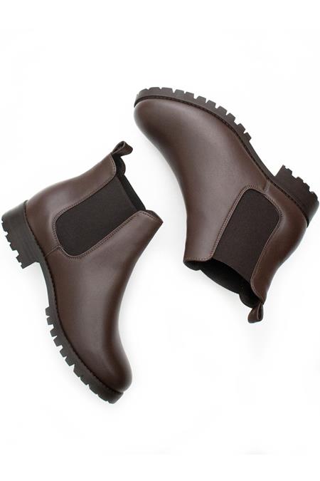 Chelsea Boots Luxe Deep Tread Dark Brown