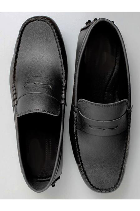 Penny Driving Loafers Black