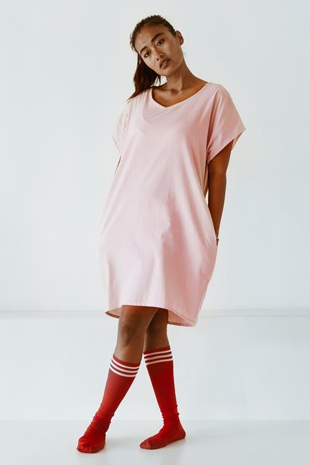Dress Oversized T-Shirt Pink