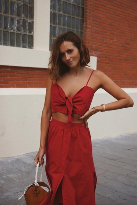 Top Lagos Vlinderdas Berry Samba Rood