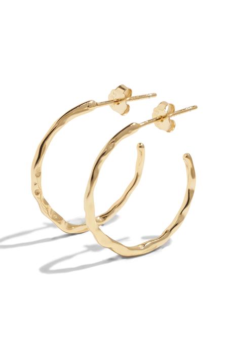Hoops Luna Gold Plated