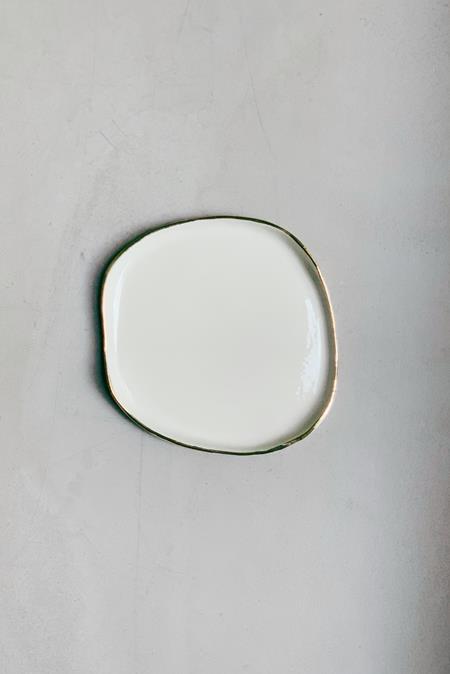 Plate Ceramic White