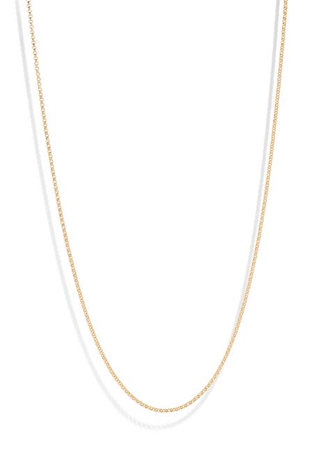 The Riley Necklace Solid 14k Gold