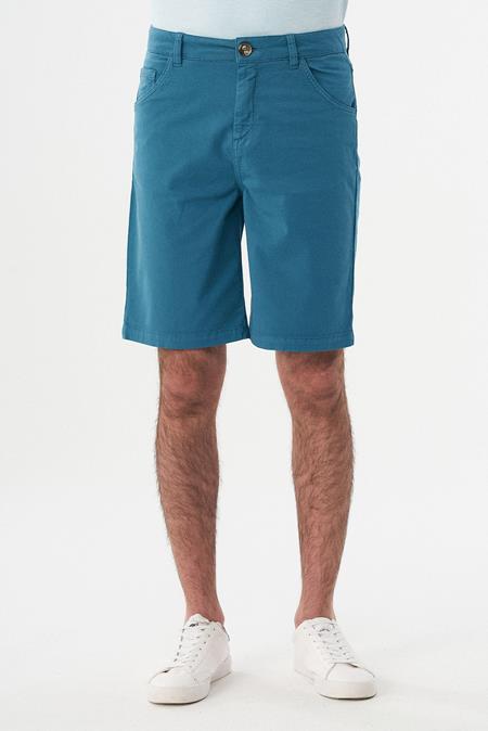 Five-pocket Shorts Petrol Blue