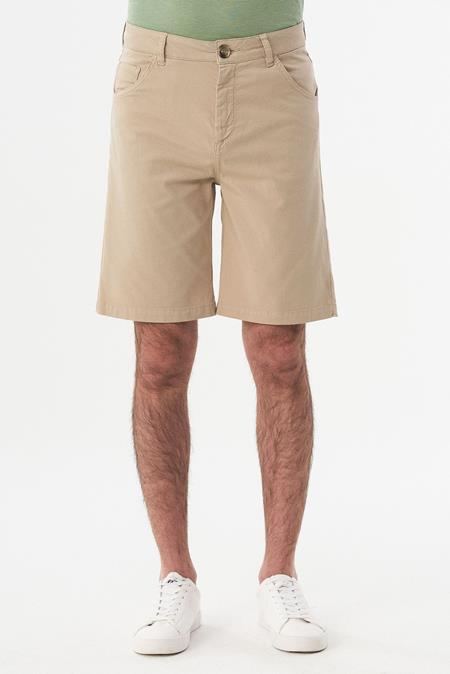 Five-pocket Shorts Beige