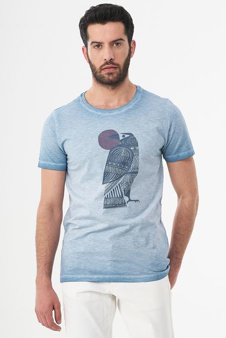T-Shirt Eagle Blau