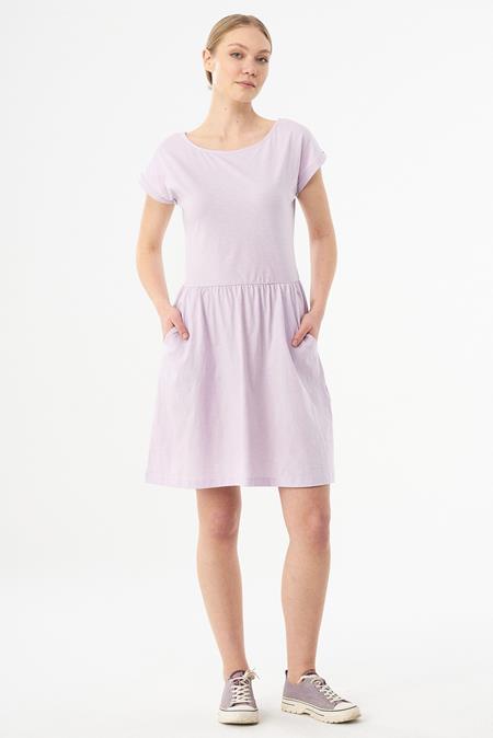 Slub Jersey Dress Lavender