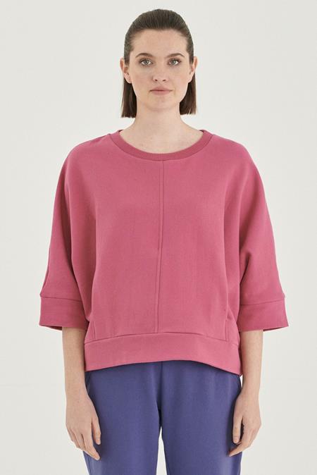 Sweater 3/4 Sleeves Pink