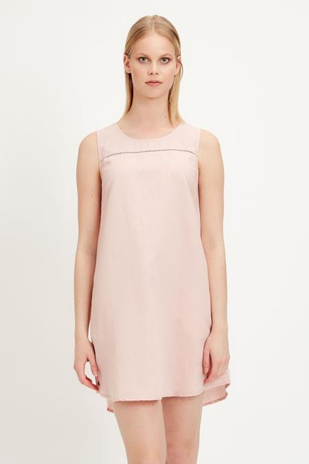 Sleeveless Dress Light Pink