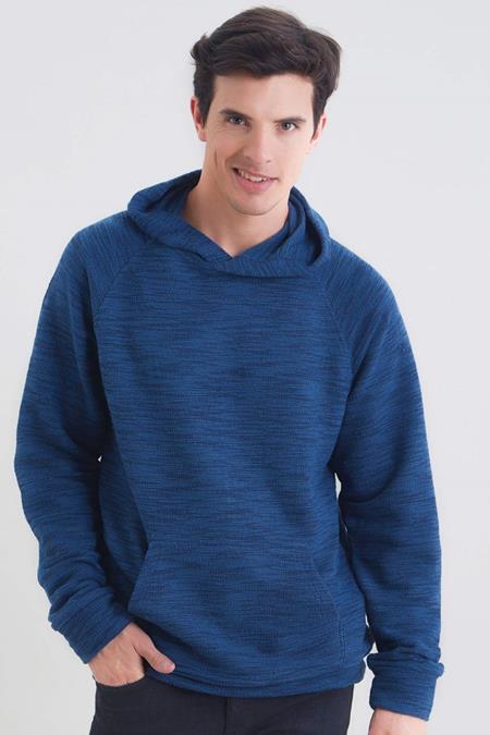 Hooded Sweater Blue