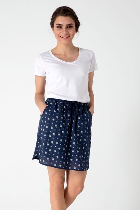 Skirt In Tencel™ Navy