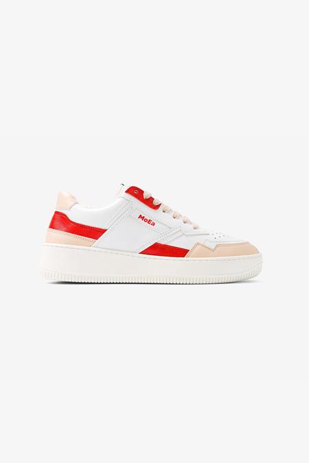Gen1 Sneakers Red White Cream