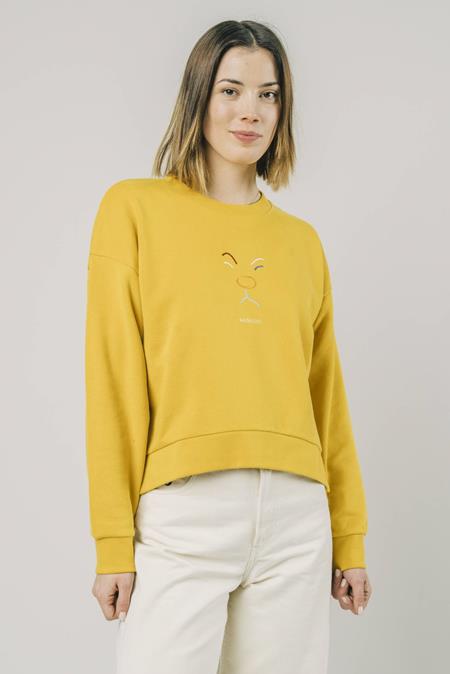 Animalistic Sweatshirt Goud