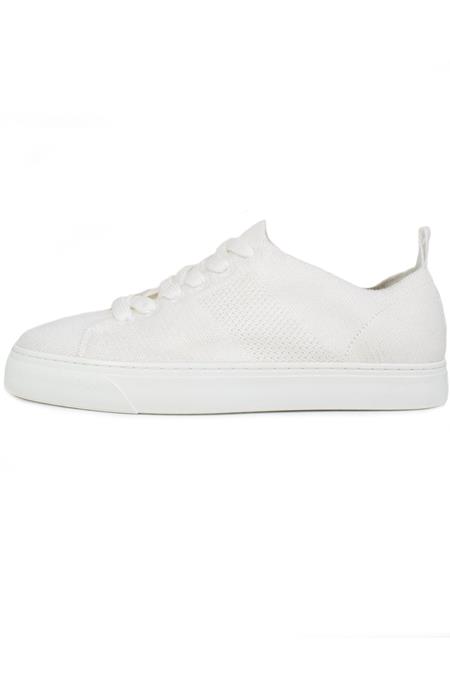 Baskets Ny En Maille Blanche