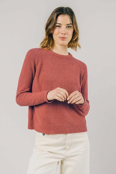 Cropped Sweater Cherry