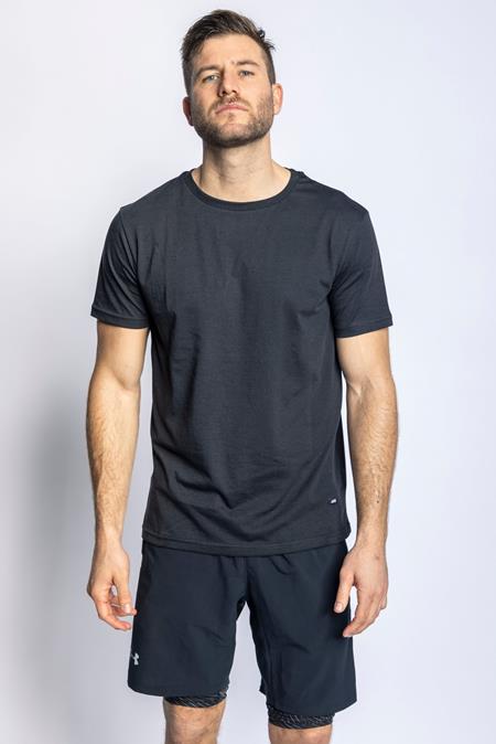 T-Shirt Sport Basic Zwart