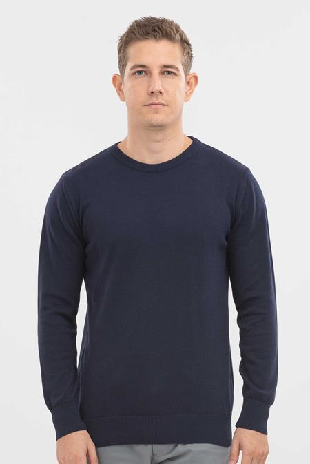 Sweater Organic Cotton Blue