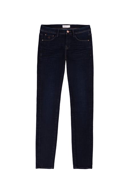 Jeans Mid Sun Slim Comfort Stretch Basic Dunkelblau
